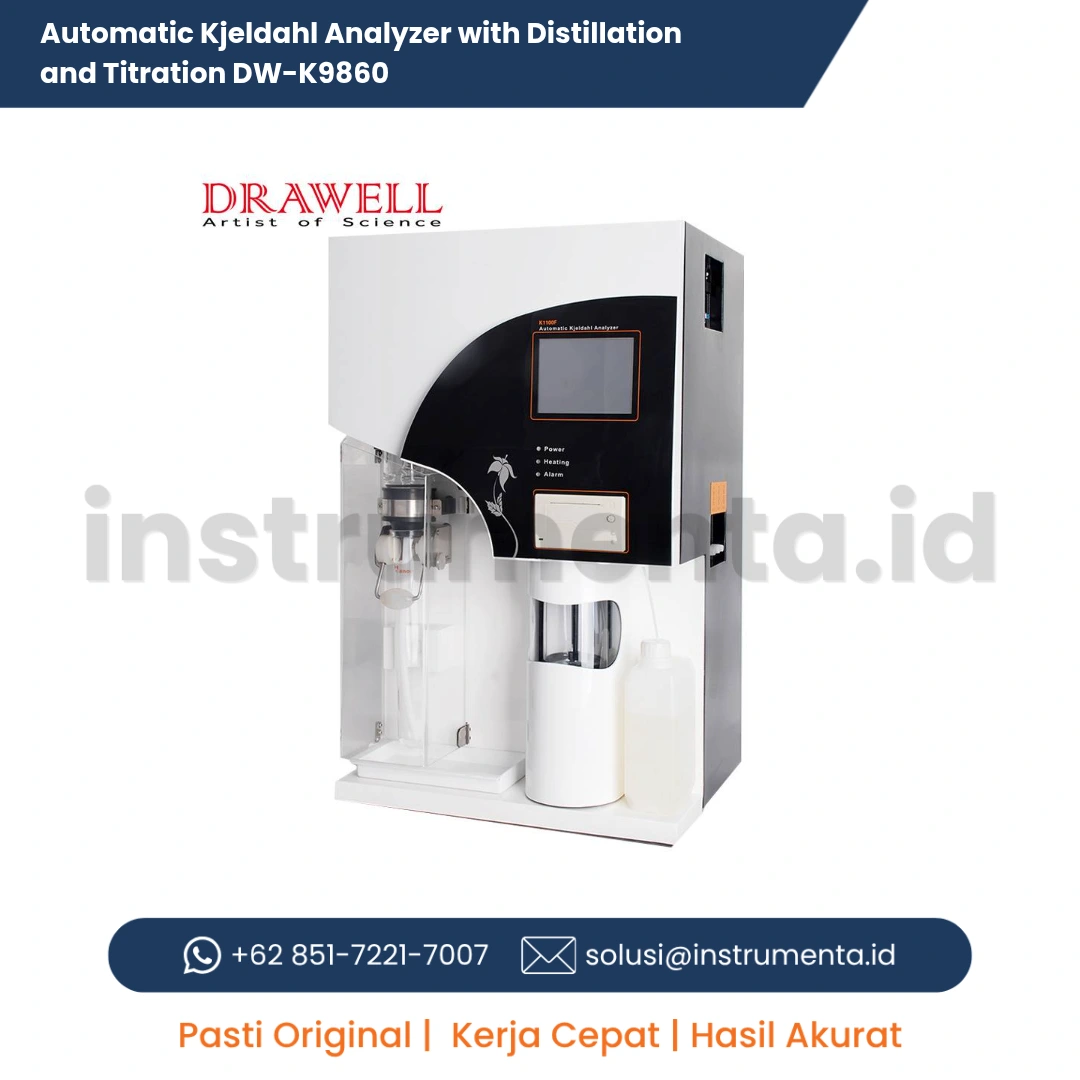 Jual Automatic Kjeldahl Analyzer DW-K9860 Distributor Resmi Alat Analisis Protein Laboratorium